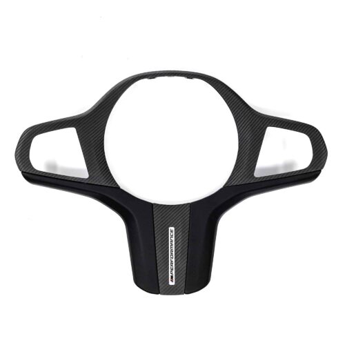 OEM BMW Carbon fiber steering wheel trim – 32302463595