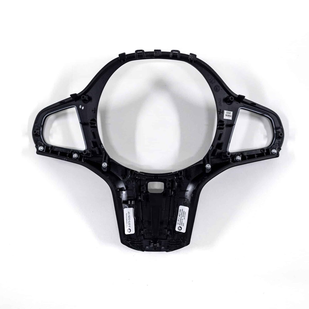 OEM BMW Carbon fiber steering wheel trim 32302463596