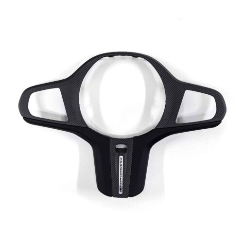 OEM BMW Carbon fiber steering wheel trim - 32302463596