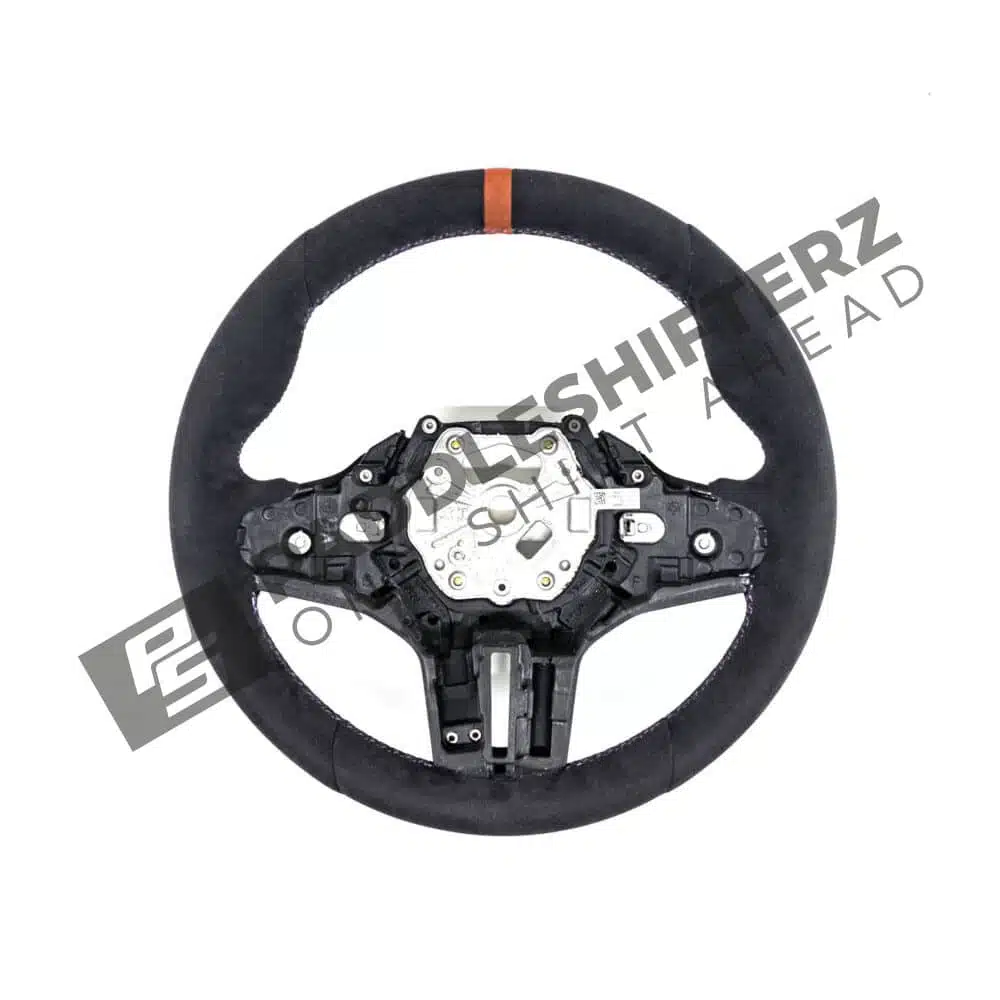 OEM BMW G80 M3 CS, G82 M4 CSL Alcantara steering wheel - 32307874035