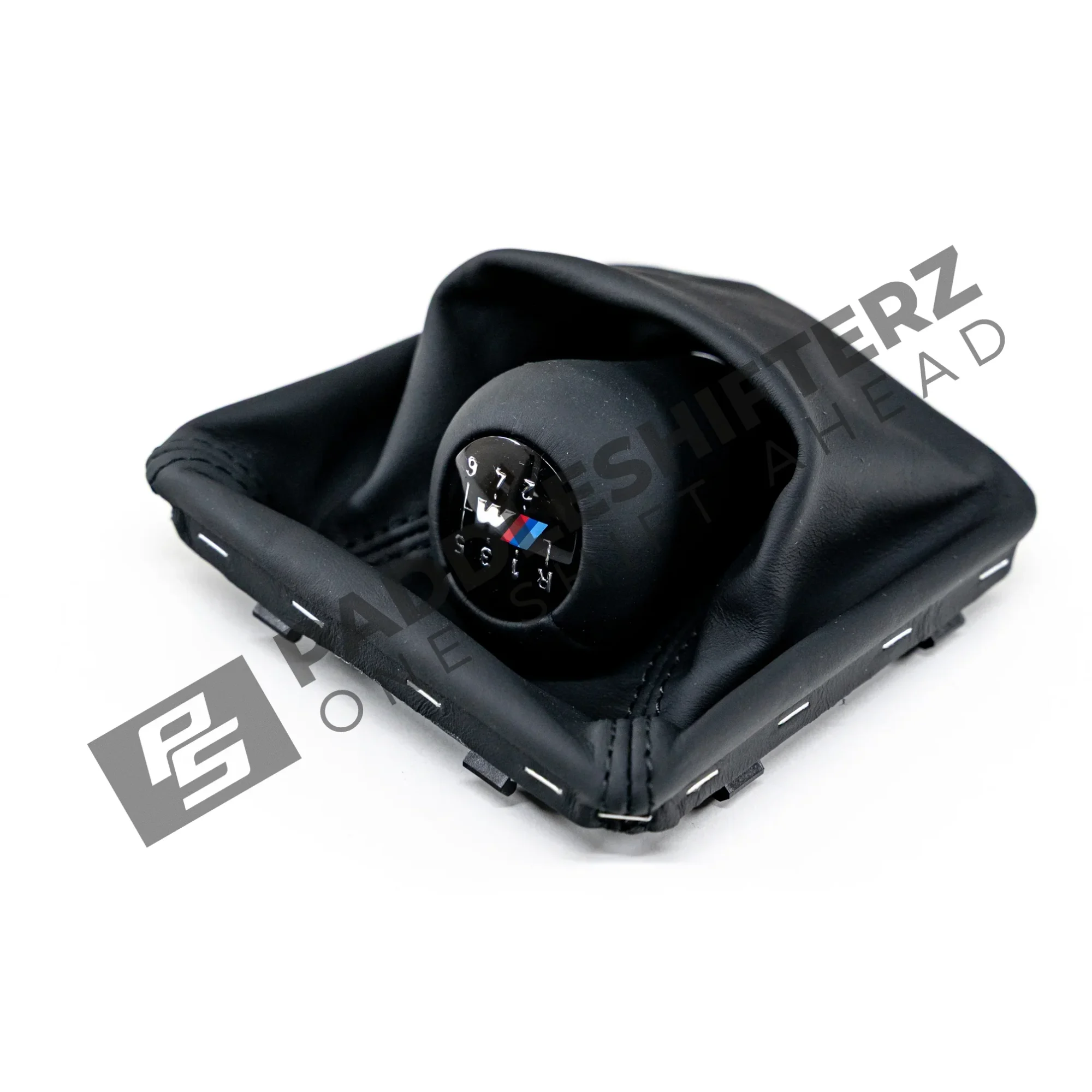OEM BMW G8X leather manual shift knob - 25118097174-25118097974 - Image 7