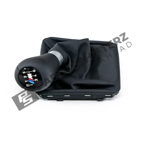 OEM BMW G8X leather manual shift knob - 25118097174-25118097974
