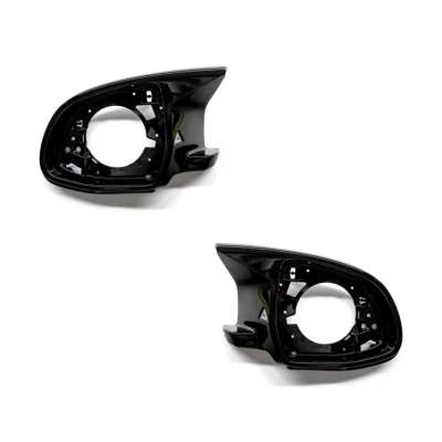 OEM BMW Gloss Black M mirror supporting rings