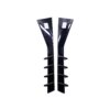 OEM BMW Gloss black rear window fins - 51195A56BD5 – view 2