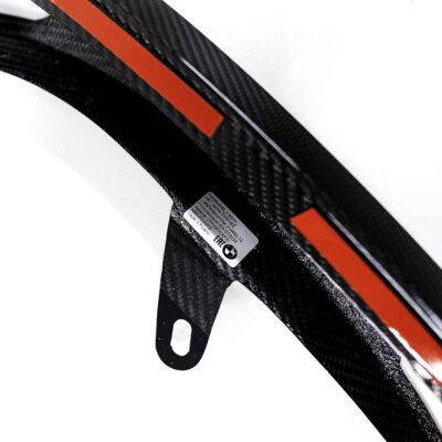 Alternative view of OEM BMW M Performance G87 carbon lip, center - 51115A5F445