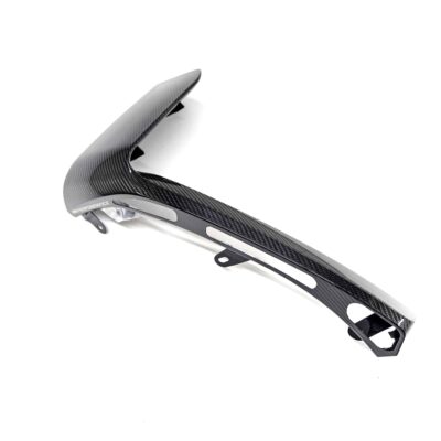 Alternative view of OEM BMW M Performance G87 carbon lip, right - 51115A5F482