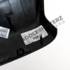 OEM BMW matte black primed mirror cap, left - 51168061707 label