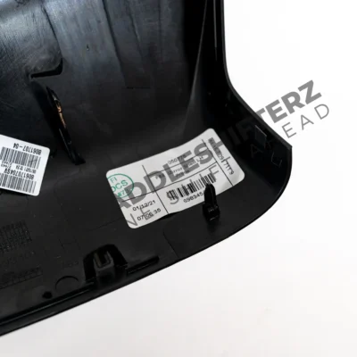 OEM BMW matte black primed mirror cap, left - 51168061707 label