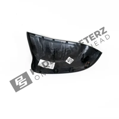 OEM BMW matte black primed mirror cap, right - 51168061708 bottom view