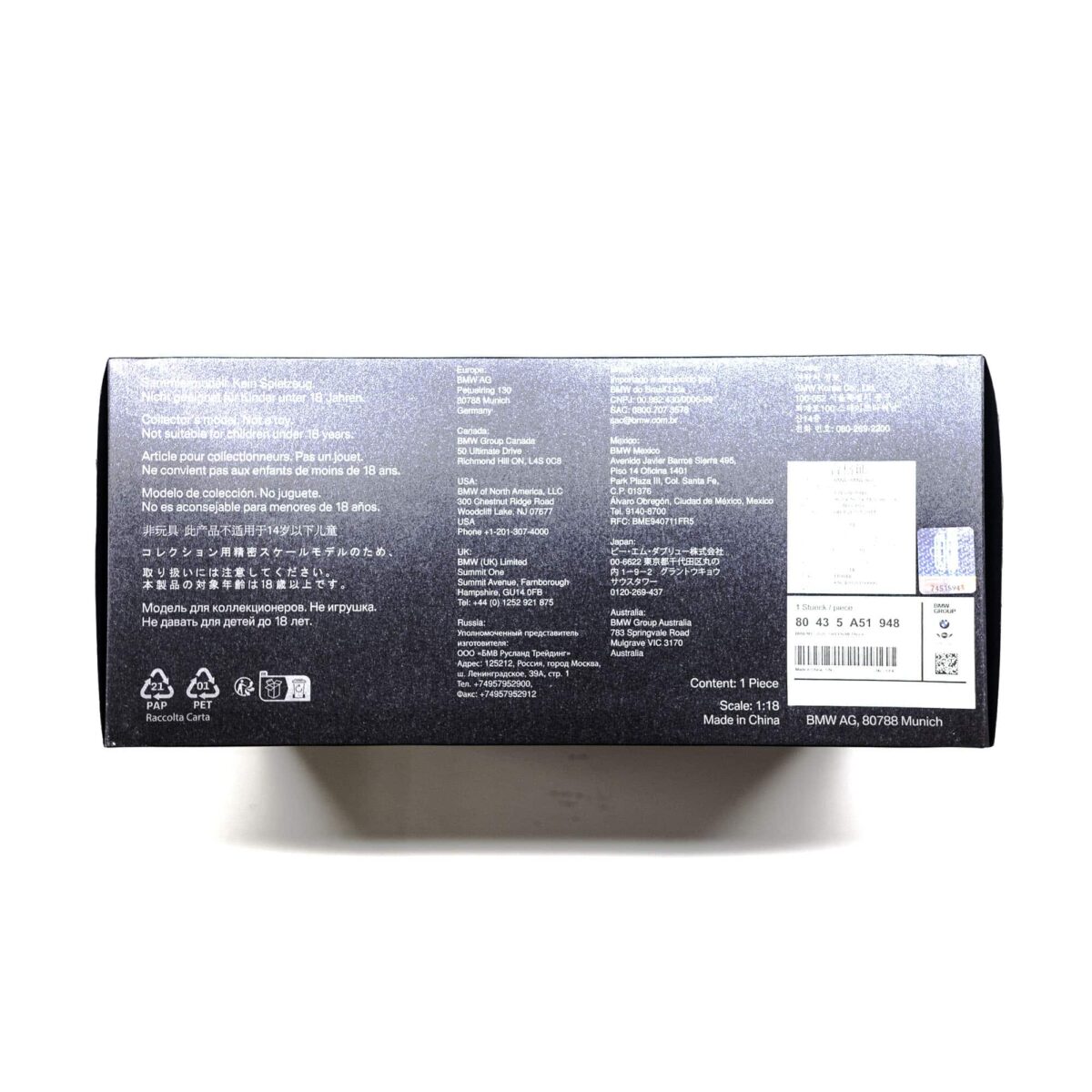 OEM BMW Isle of Man Green BMW M3 G80 model - 80435A51948 - Image 12