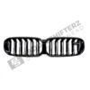 OEM BMW F90 M5 Competition gloss black Grille - 51138082107 top down shot from the front