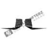 OEM BMW G87 carbon rear attachments 51125A66162-51125A66161
