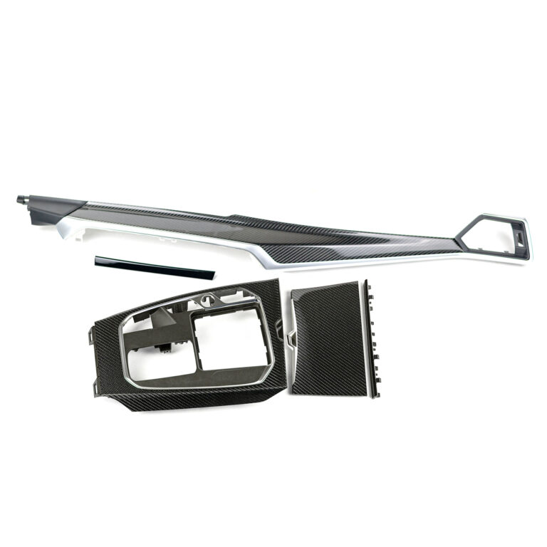 OEM BMW Gloss carbon fiber interior kit - manual gearbox