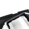 OEM BMW Carbon fiber center console trim, manual - 51168094589-51168094590 – view 5