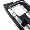 OEM BMW Carbon fiber center console trim, manual - 51168094589-51168094590 – view 6