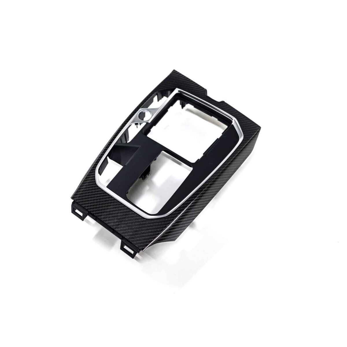 OEM BMW Carbon fiber center console trim, manual - Image 2