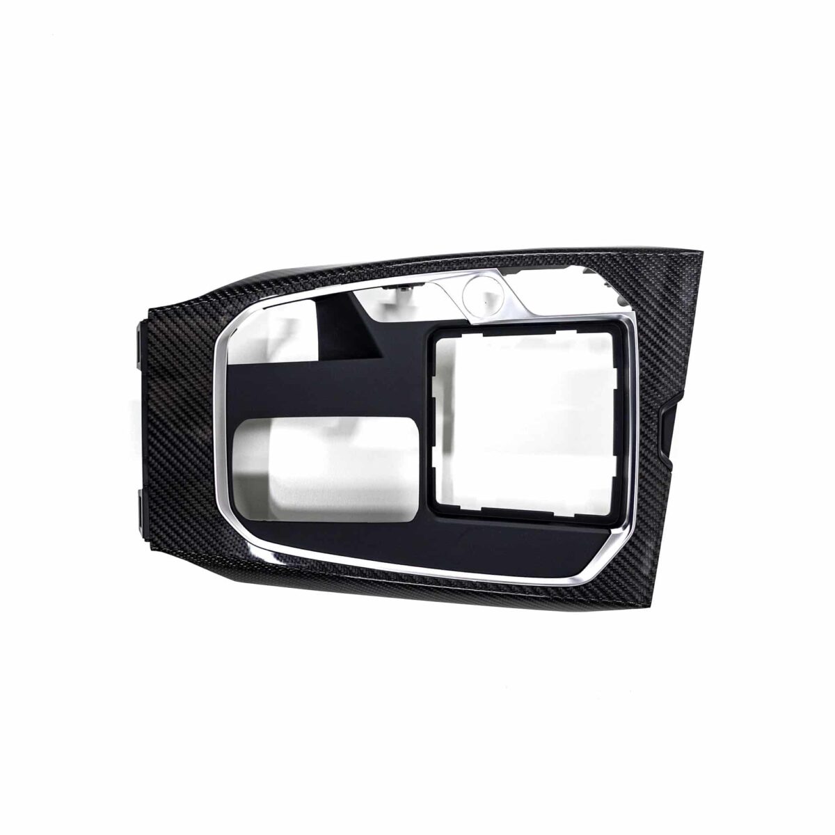 OEM BMW Carbon fiber center console trim, manual - Image 8