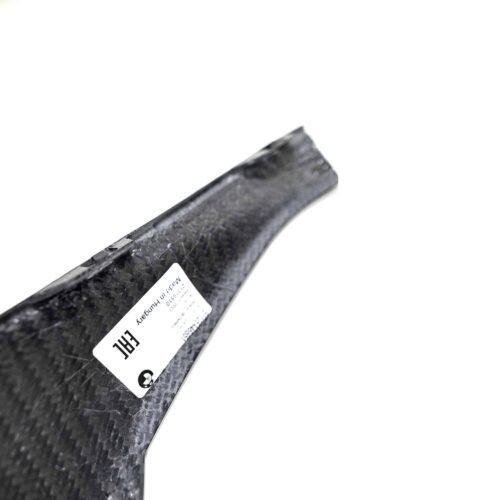 Close up of PaddleShifterz OEM BMW M Performance carbon fiber diffuser for G87 M2 - 51125A46B51