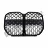 Front view of OEM BMW gloss black front grille - G26 - 51139466882