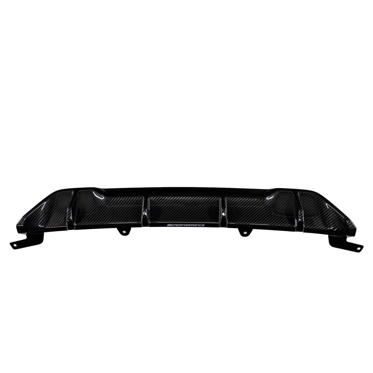 OEM BMW M Performance rear diffuser carbon fiber 51192455819 - Image 2