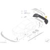 OEM BMW M Performance bumper trim gloss black - 51195A36857 – view 5