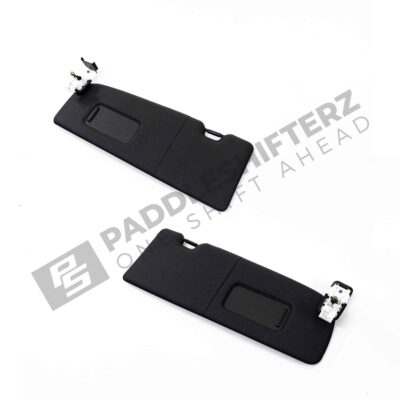 PaddleShifterz OEM BMW F22/F87 Schwarz Sonnenblendensatz ohne Sicherheitsaufkleber Links 51448057937 Rechts 51448057938
