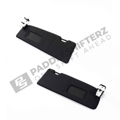PaddleShifterz OEM BMW F22/F87 Black Sun visor set without safety labels Left 51448057937 Right 51448057938