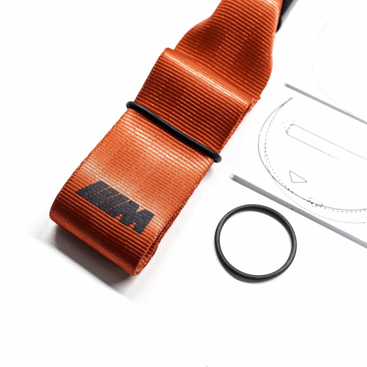 OEM BMW M performance red tow strap - 72155A709F6 – Bild 2