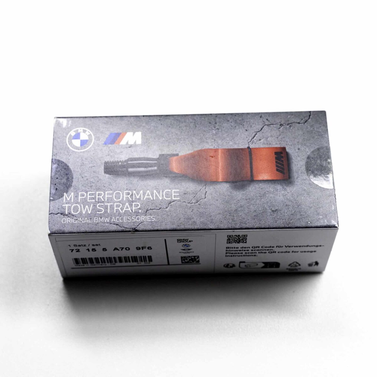 OEM BMW M performance red tow strap - 72155A709F6 – Bild 5