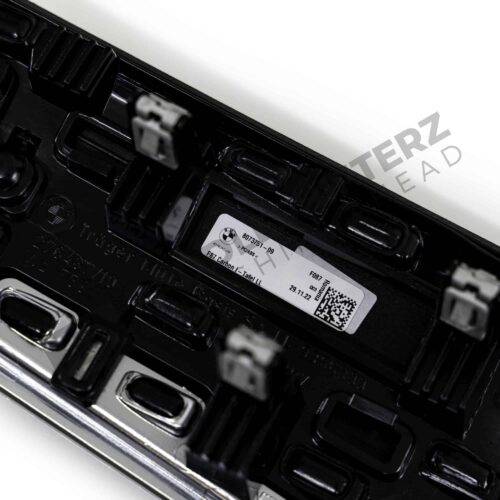 Close up of PaddleShifterz OEM BMW M2 carbon fiber dashboard trim - 51458073751