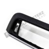 Close up of side of PaddleShifterz OEM BMW M2 carbon fiber dashboard trim - 51458073751