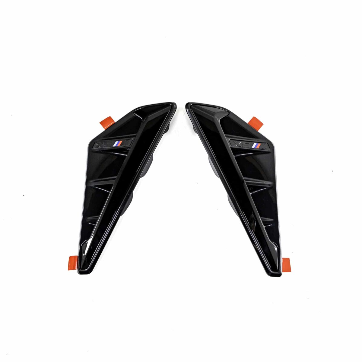 OEM BMW Glänzend schwarz Seitenschlitze X5M - 51138746967-51138746968