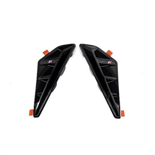 OEM BMW Gloss black side vents X5M - 51138746967-51138746968