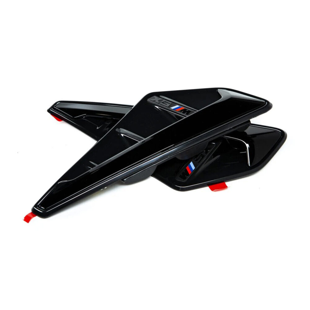 OEM BMW Gloss black side vents, for competition models - X5M - 51138746967, 51138746968