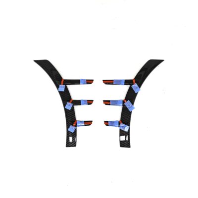 OEM BMW carbon fiber front axle decorative panels for BMW G87 M2 right: 51135A649E4, left: 51135A649E3