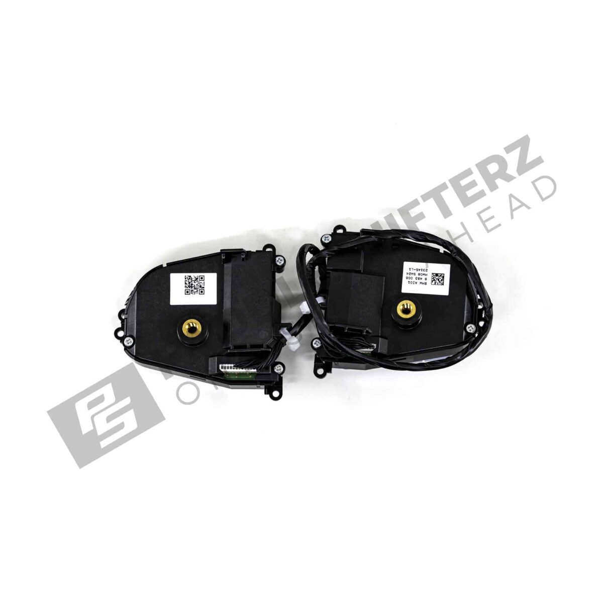 Rückansicht der verzinkten OEM BMW Lenkradtasten - 61319483008
