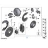 OEM MINI Sports brake kit for F54 - 34112360181 – view 9