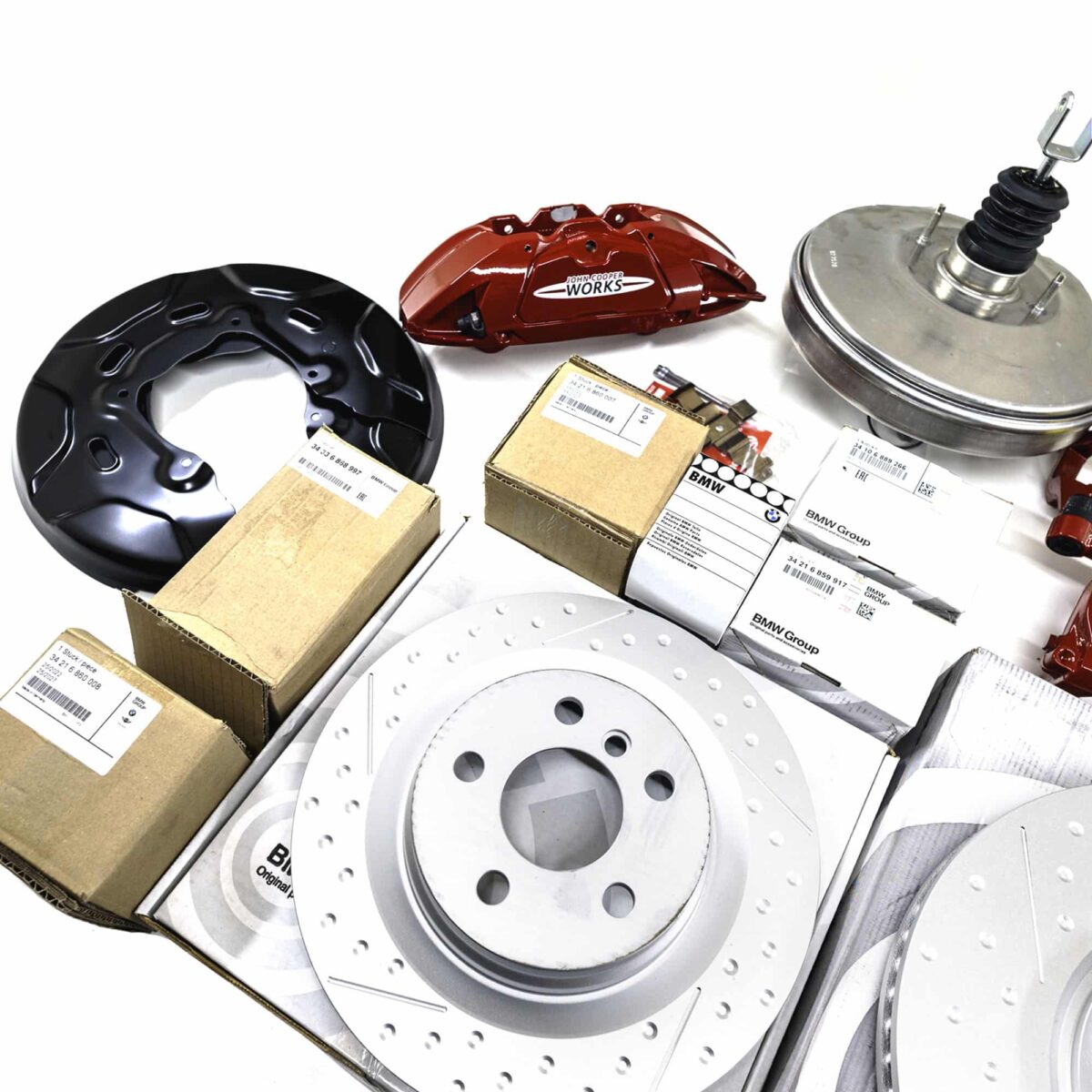 OEM MINI Sports brake kit for F54 - 34112360181 - Image 8