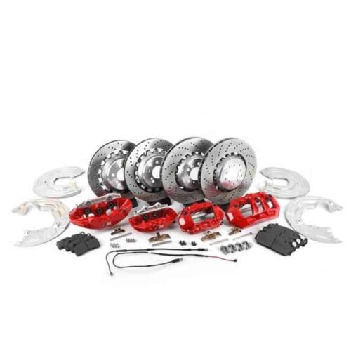 OEM BMW F87 M2 M Performance retrofit kit sport big brake kit, red - 34112462268
