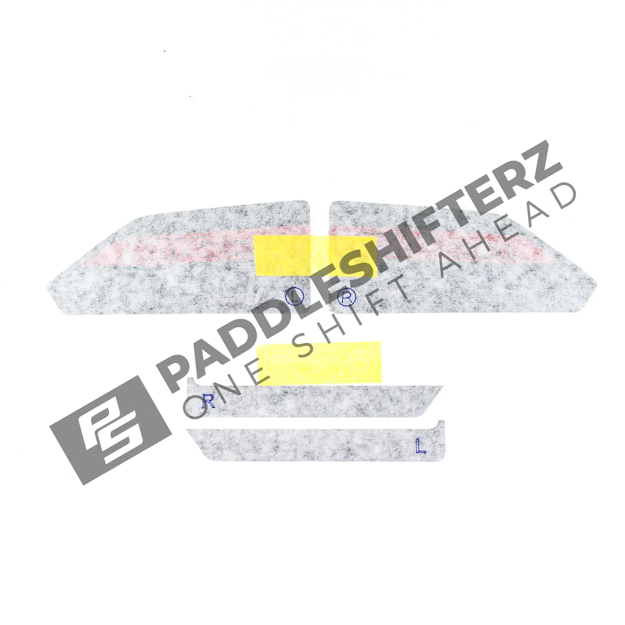 OEM BMW G82 M4 CSL red film front lip - 51147886392