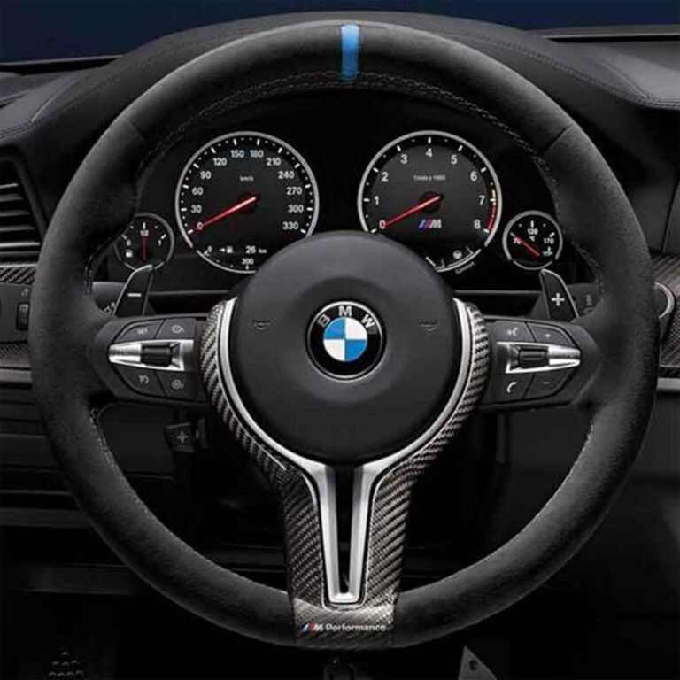 PaddleShifterz OEM BMW M Performance M5, M6 alcantara steering wheel - 32302253653