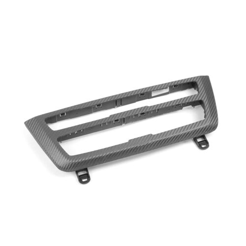 Individual Carbon Fiber radio trim for BMW 3, 4 Series (LCI) - Faserschmiede structured carbon