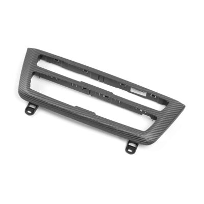 Alternative view of Faserschmiede Carbon Fiber radio trim for BMW 3, 4 Series