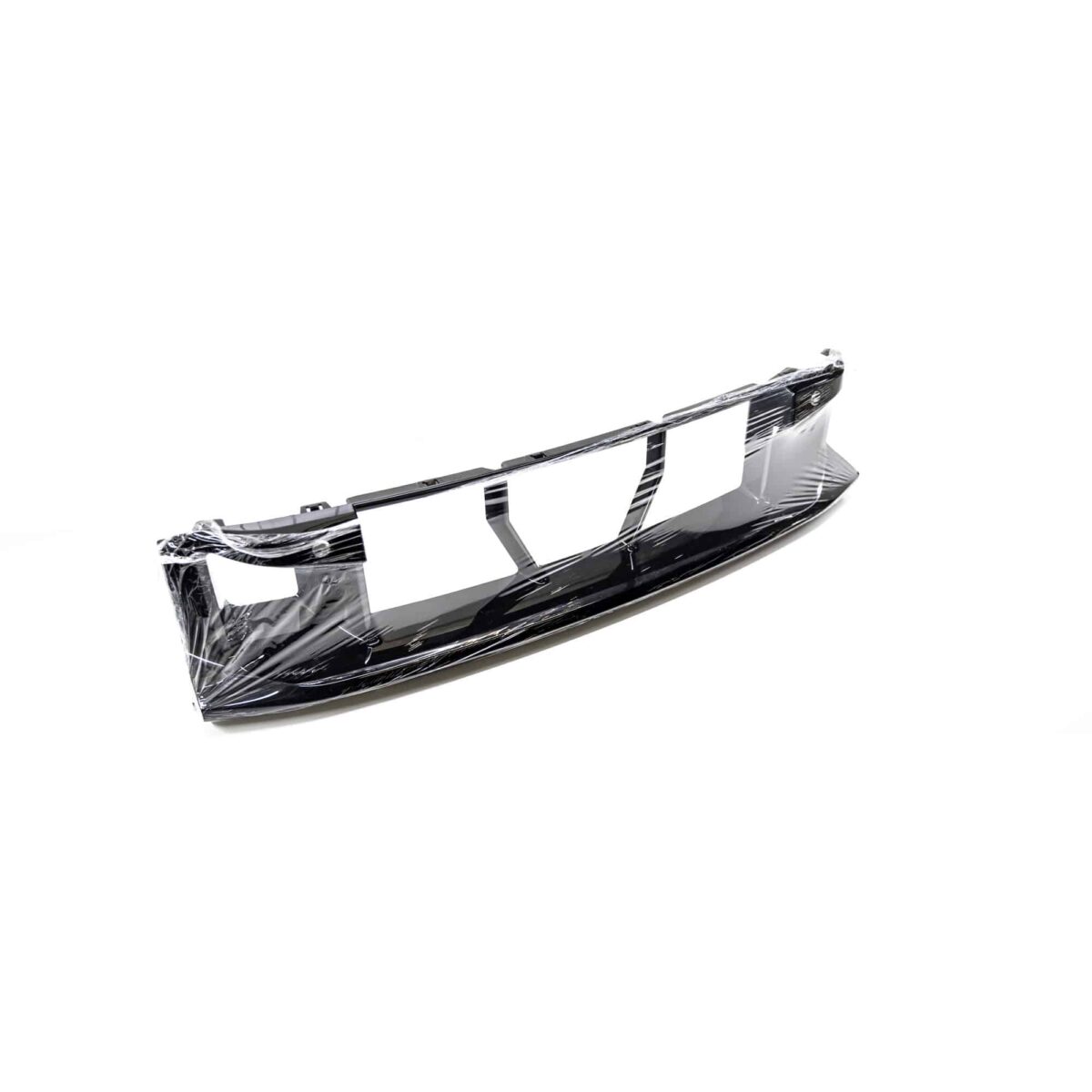 OEM BMW Gloss black G87 M2 Front Bumper center trim, lower part - 51118081270 photographed from the right