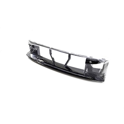 OEM BMW Gloss black G87 M2 Front Bumper center trim, lower part - 51118081270 photographed from the left