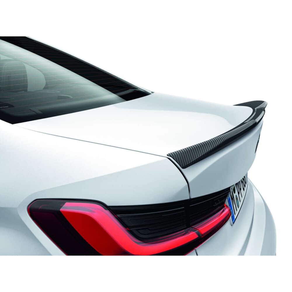 OEM BMW M Performance Carbon fiber trunk spoiler - 51195A57B14