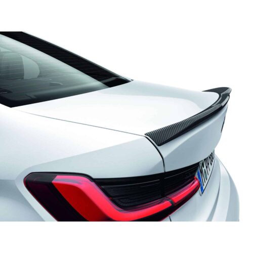 OEM BMW M Performance Carbon fiber trunk spoiler - 51195A57B14