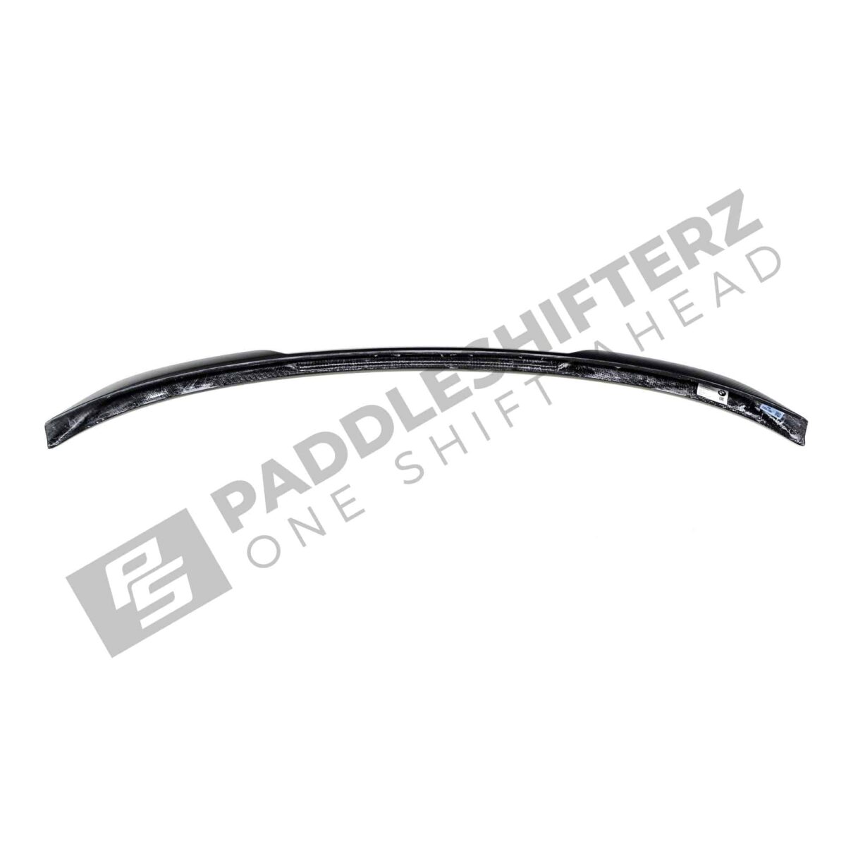 Rear view of the OEM BMW M Performance Carbon trunk spoiler - 51195A57B14 for the BMW G20 LCI