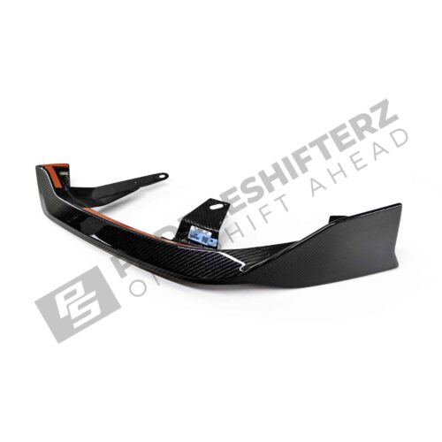 OEM BMW M Perf Carbon fiber front lip left - 51115A6FE81 side