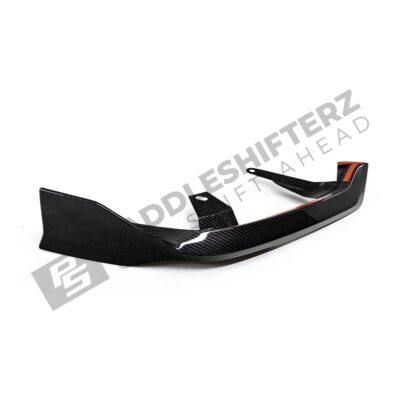OEM BMW M Perf Carbon fiber front lip right - 51115A6FE82 side